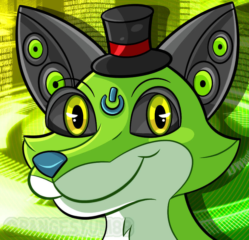 Mayor Cyberfox gift art 2024