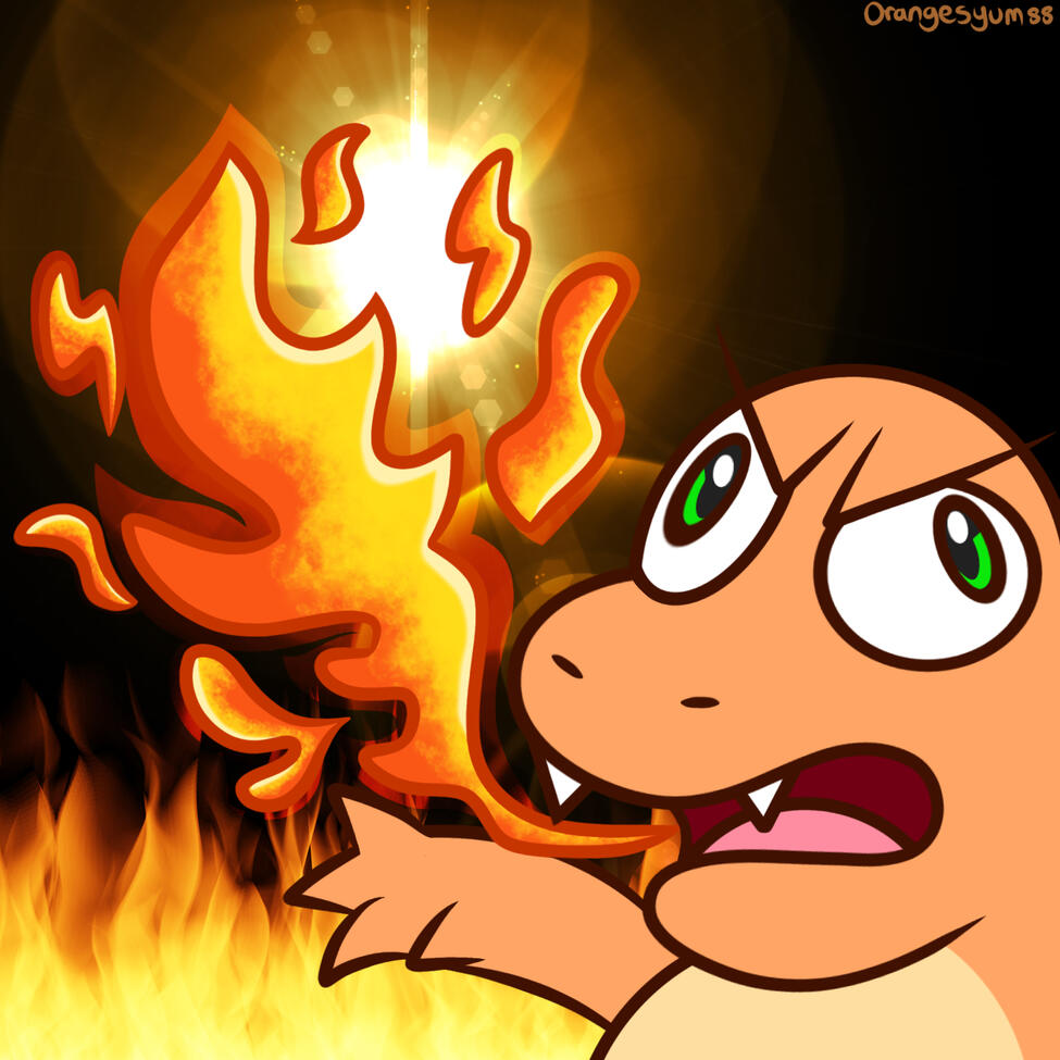 Charmander uses fire 2021